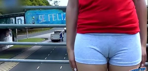  ROUND ASS TEEN in Short Shorts EXPOSING big CAMELTOE IN PUBLIC PARK - ArgentinaMeGusta.com video AMG-172 - Complete Lo Res Version